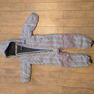 Patagonia Toddler Snow Pile One-Piece Unisex Pattern